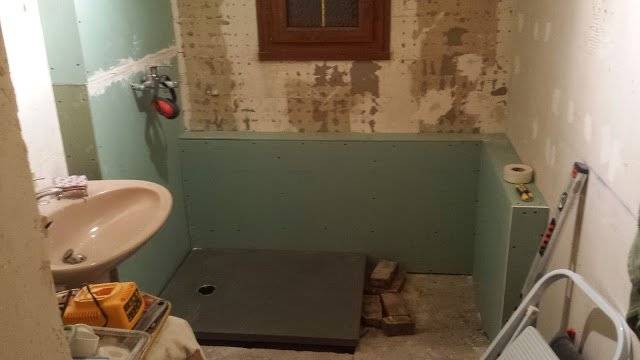 salle de bains avant
